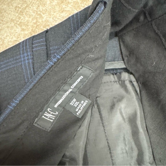 MENS 2 PIECE SLIM FIT INC International Concepts Jacket Large/pants 32Waist - Picture 7 of 9